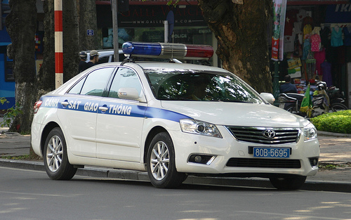 Toyota Camry Police Car