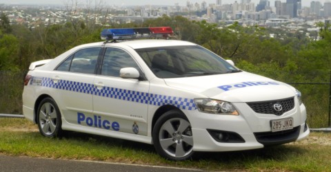 Toyota Camry Police Car
