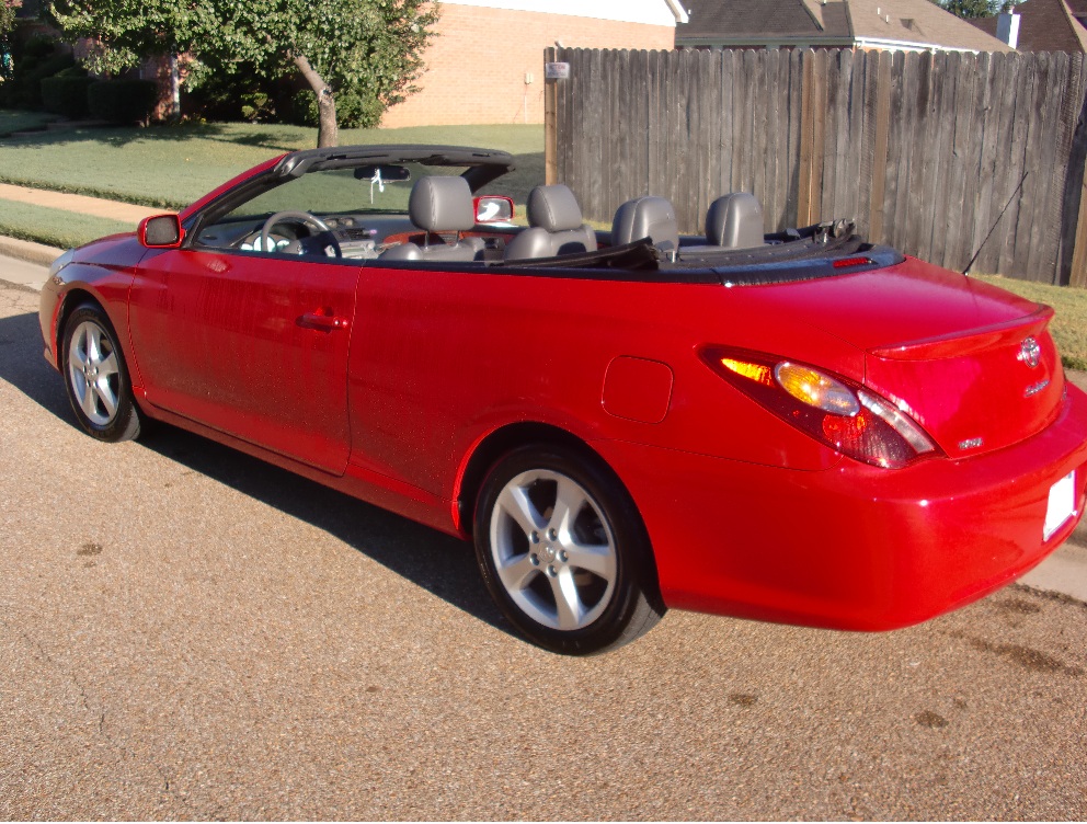 Toyota Camry Solara Sle Convertible
