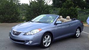 Toyota Camry Solara Sle Convertible