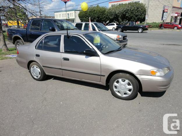 Toyota Corolla 1999 Model