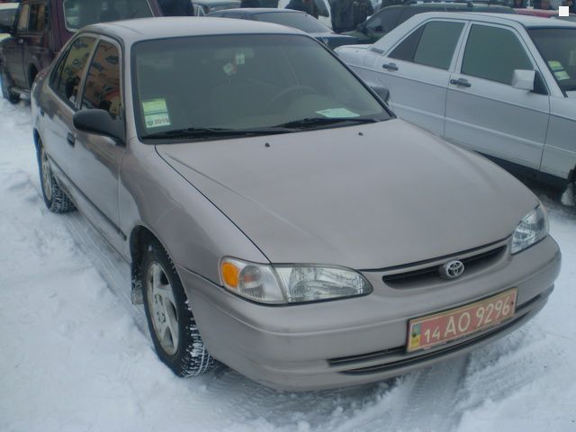 Toyota Corolla 2000 Toyota Corolla 2000