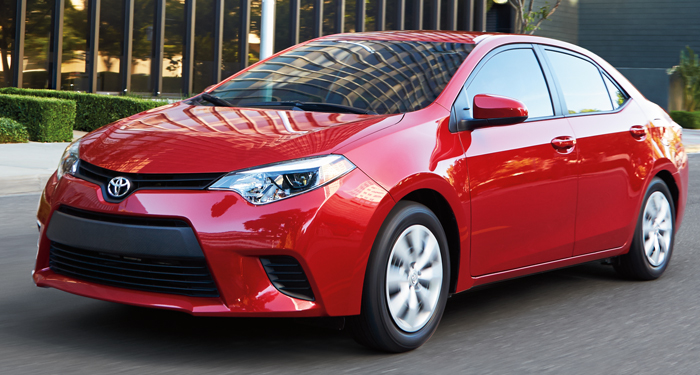 Toyota Corolla Red