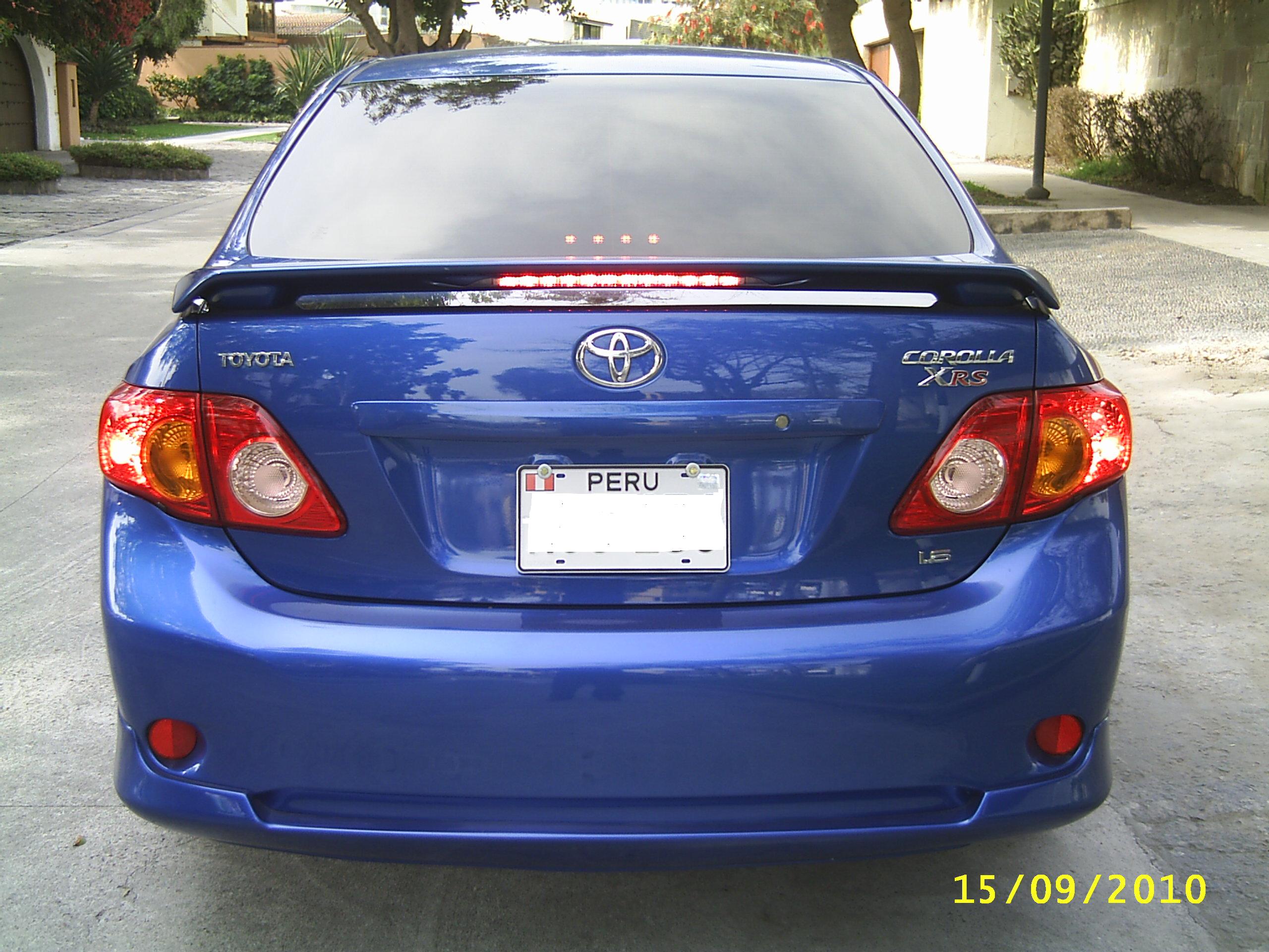 Toyota Corolla Xrs