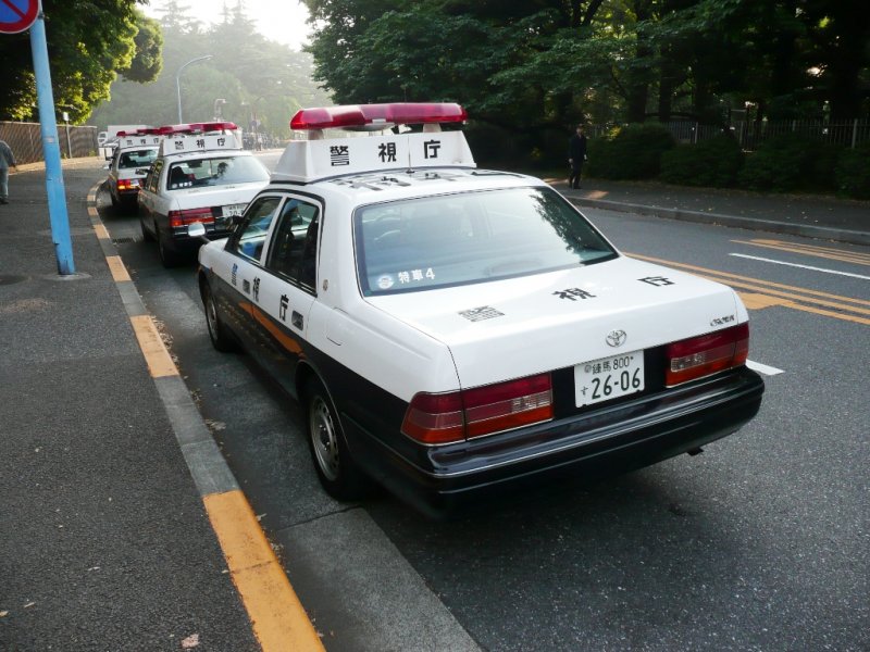 Toyota Crown Police Car