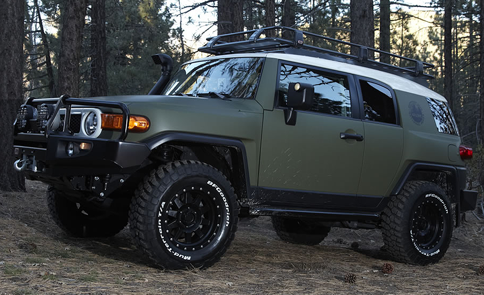 Toyota Fj Green