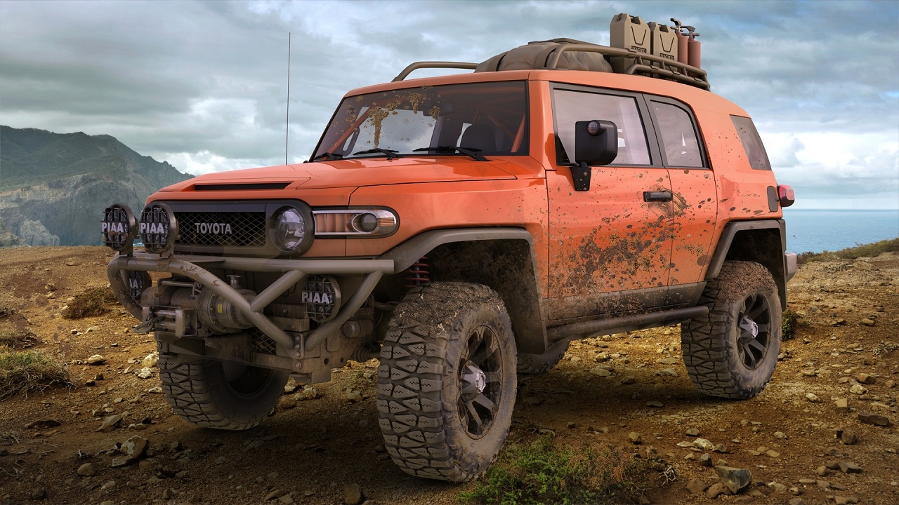 Toyota Fj Off-Road