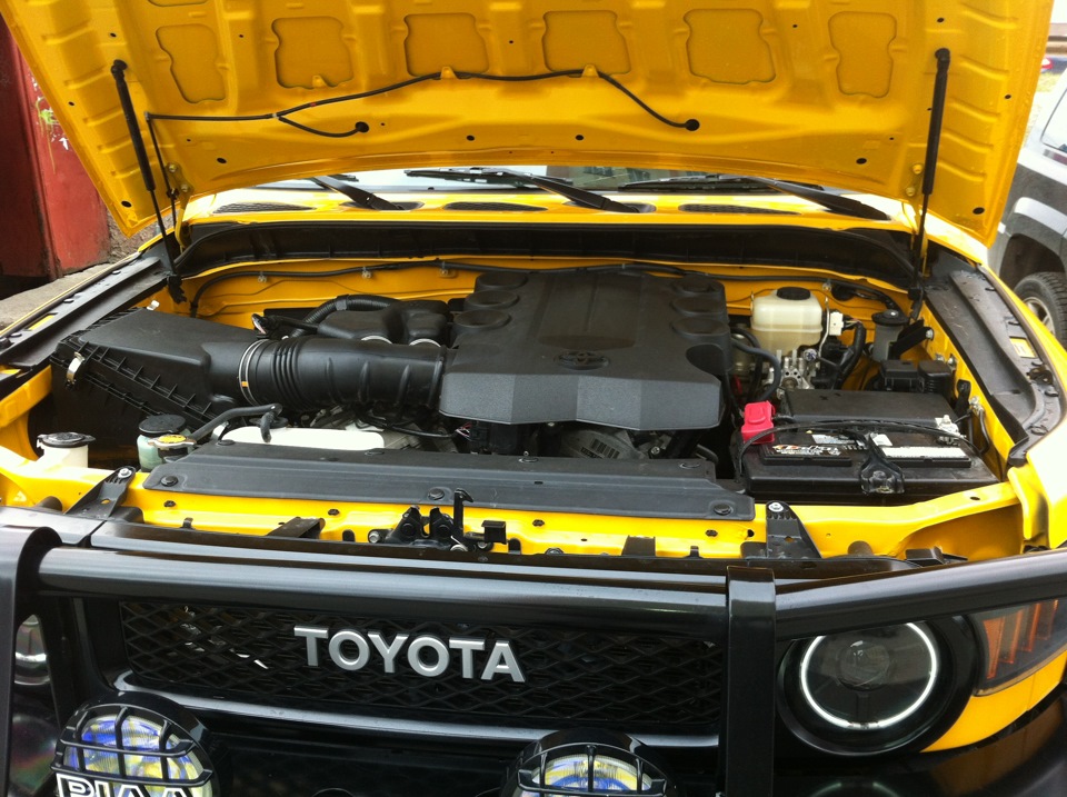 Toyota Fj Yellow