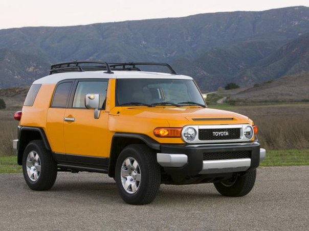 Toyota Fj Yellow