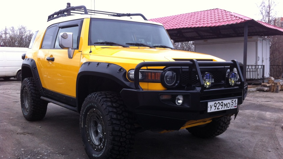 Toyota Fj Yellow