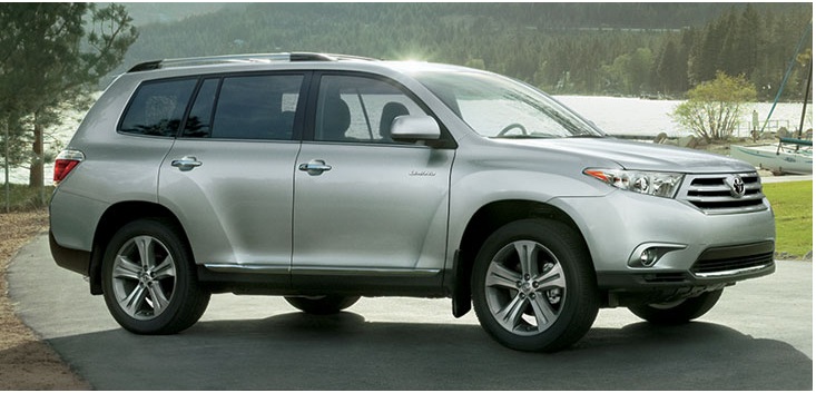 Toyota Highlander 7 Passenger