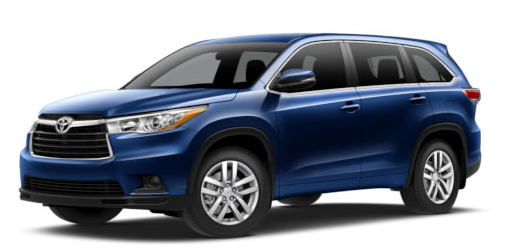 Toyota Highlander Blue
