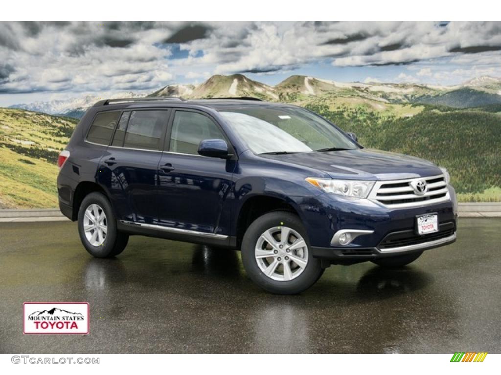 Toyota Highlander Nautical Blue