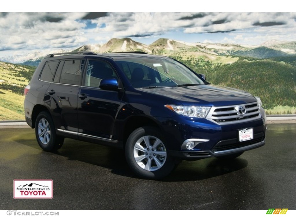 Toyota Highlander Nautical Blue