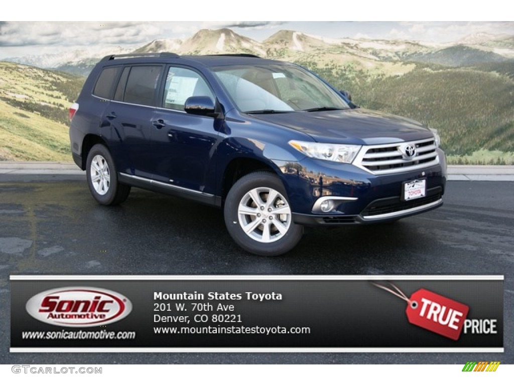 Toyota Highlander Nautical Blue Toyota Highlander Nautical Blue