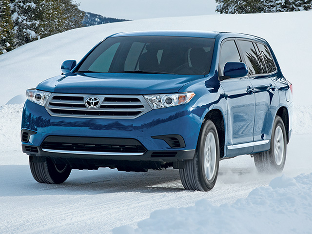 Toyota Highlander Nautical Blue