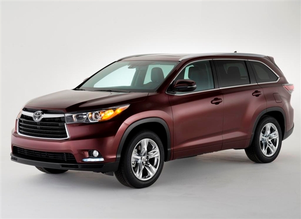 Toyota Highlander Red
