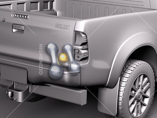 Toyota Hilux 3d Model