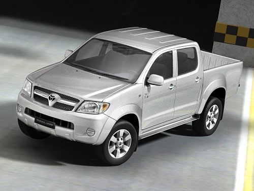 Toyota Hilux 3d Model