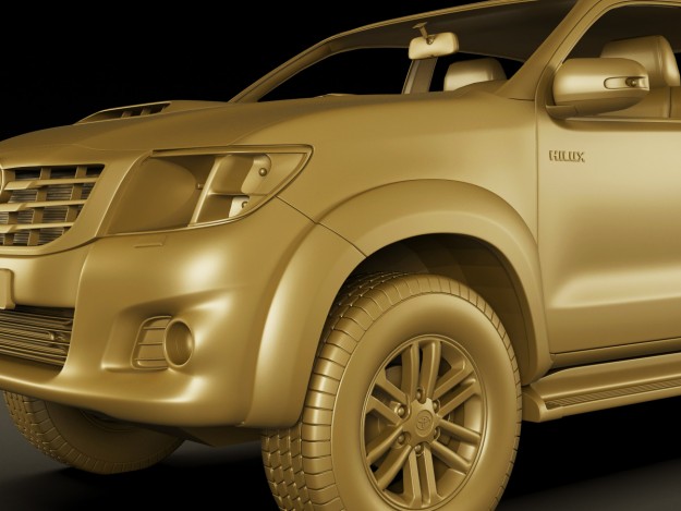 Toyota Hilux 3d Model