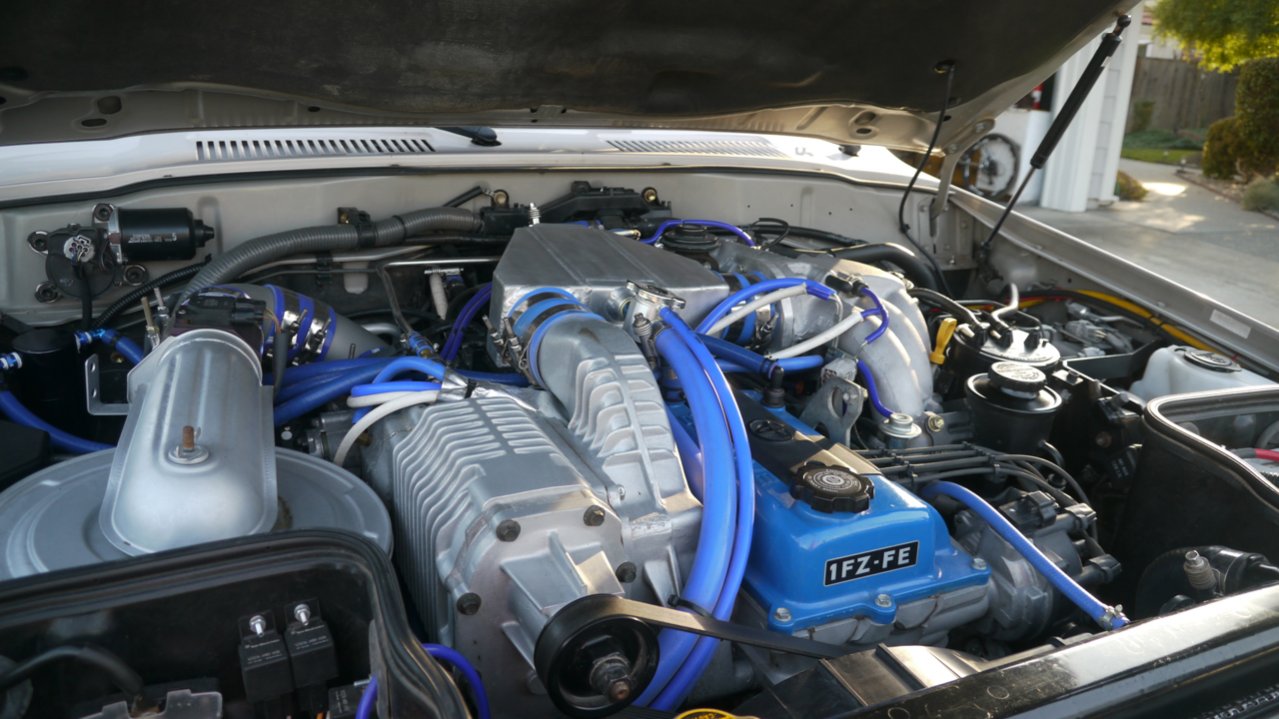Toyota Land Cruiser Supercharger