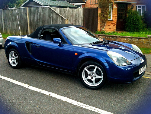 Toyota Mr2 Blue