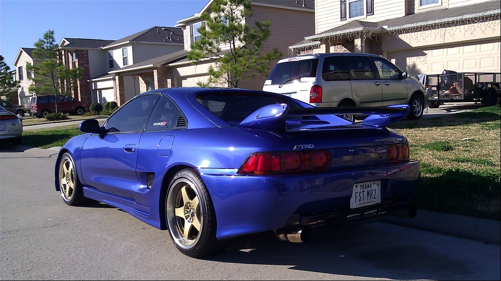 Toyota Mr2 Blue
