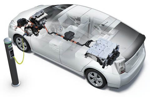 Toyota Prius Electric Car