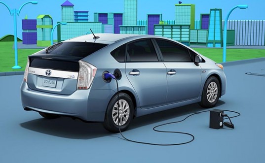 Toyota Prius Electric Car