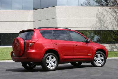 Toyota Rav4 Red