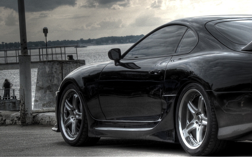 Toyota Supra Black