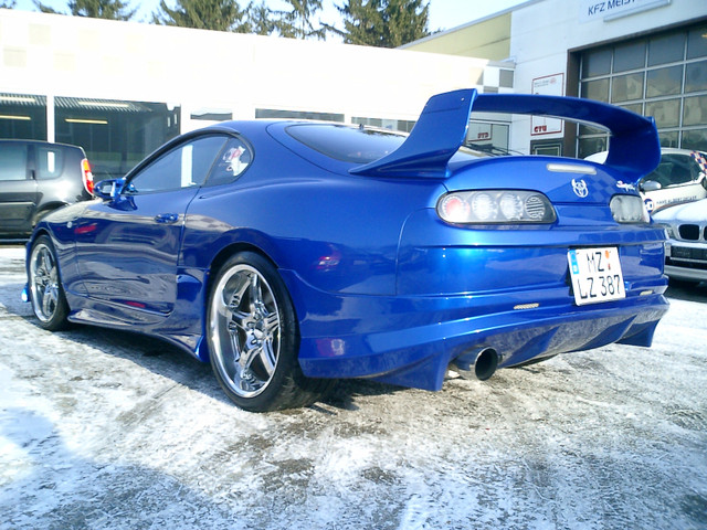 Toyota Supra Blue Toyota Supra Blue