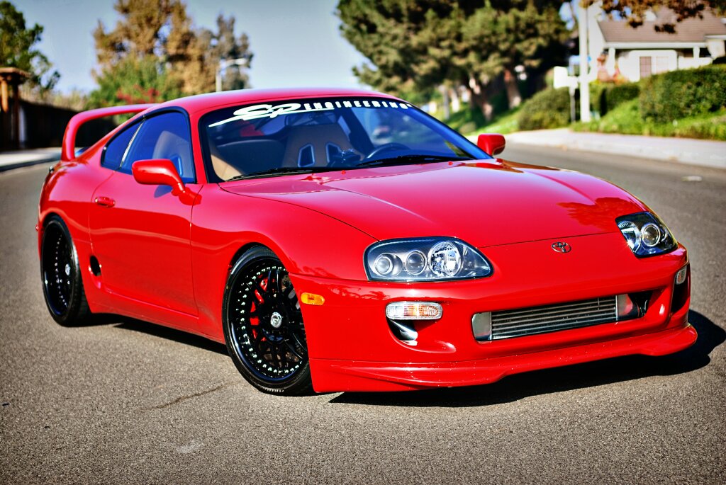 Toyota Supra Red