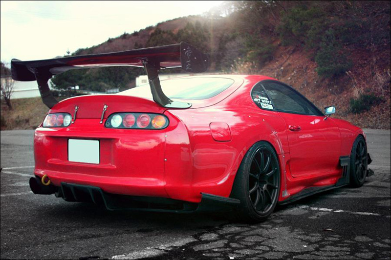 Toyota Supra Red