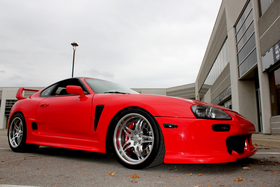 Toyota Supra Red