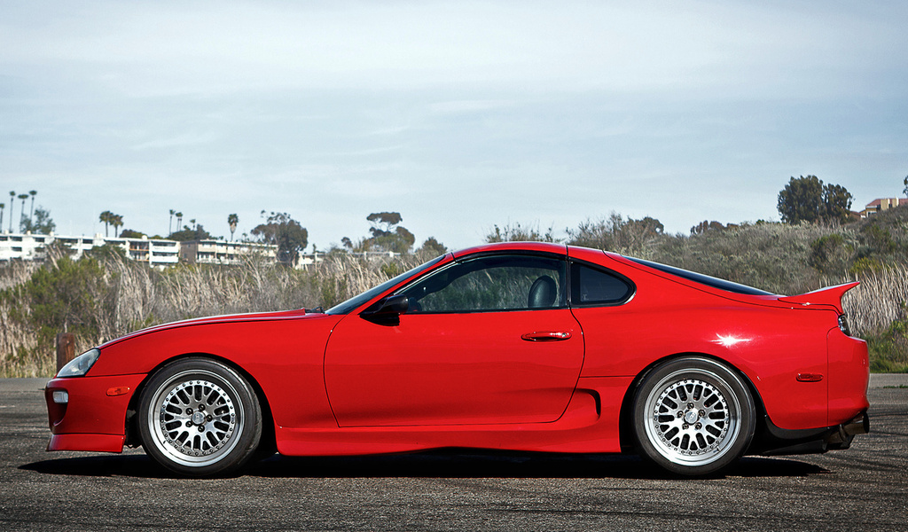 Toyota Supra Red
