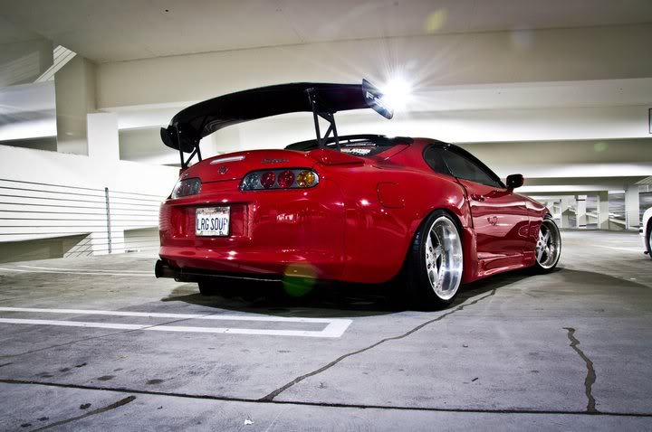 Toyota Supra Slammed