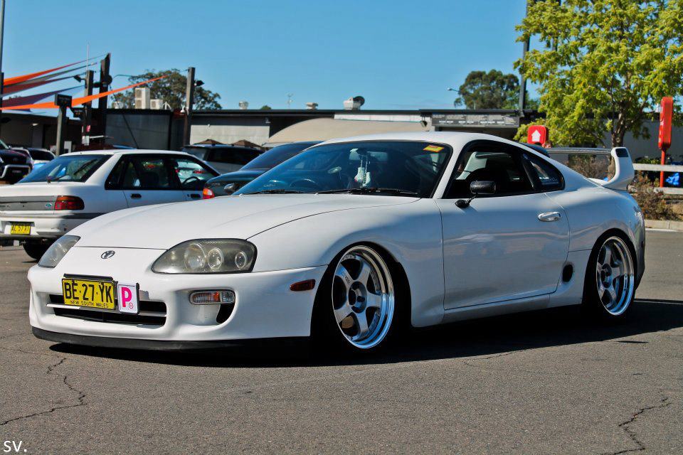 Toyota Supra Slammed