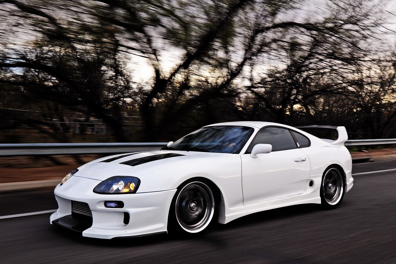 Toyota Supra White