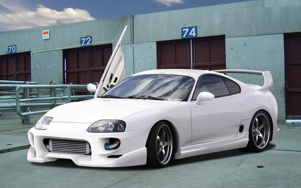 Toyota Supra White