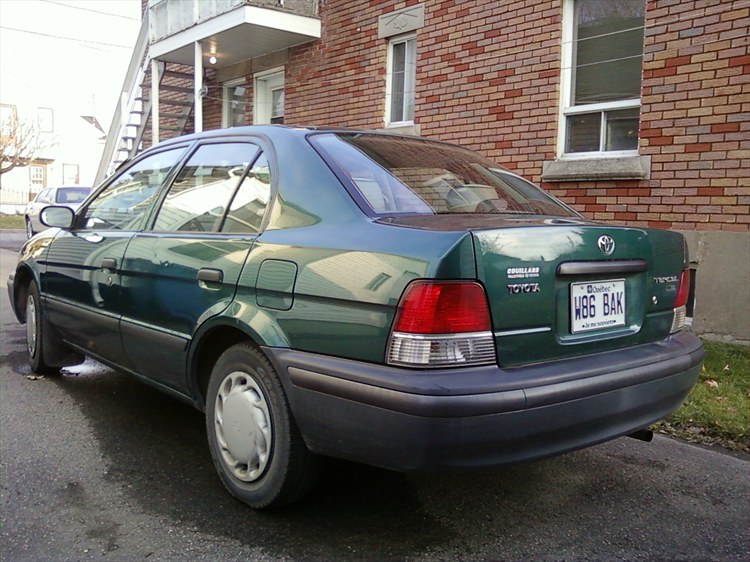 Toyota Tercel 1998 Toyota Tercel 1998