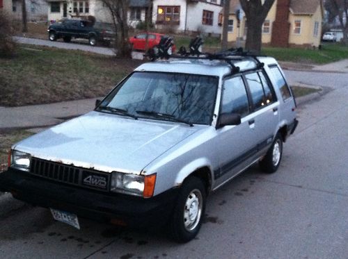 Toyota Tercel 4 Wheel Drive