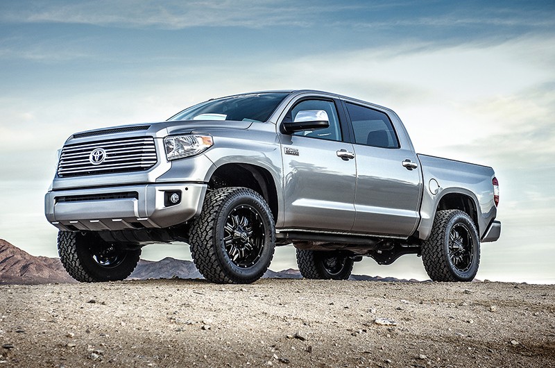 Toyota Tundra White Lifted