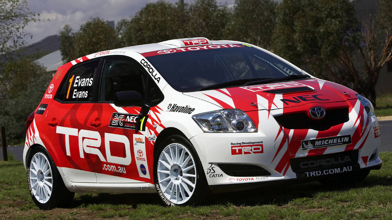 Toyota Yaris Rally Car