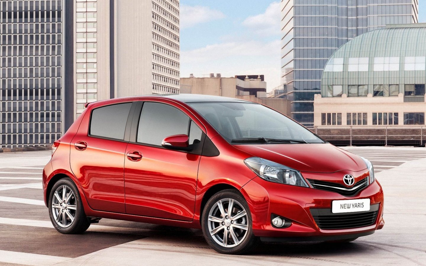 Toyota Yaris Red