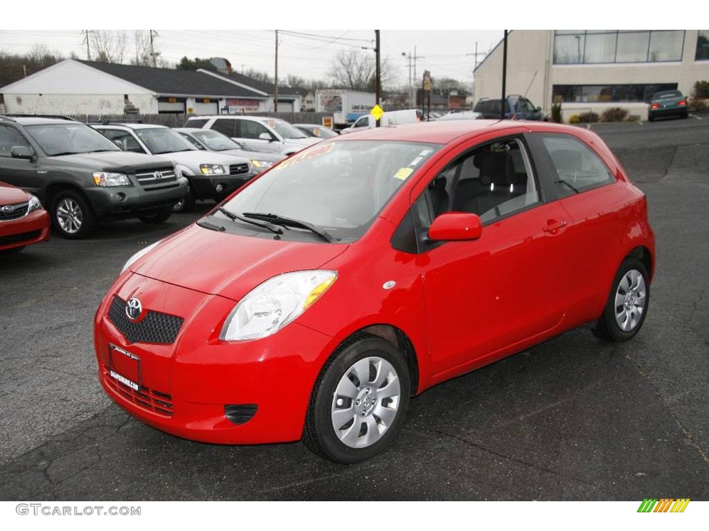 Toyota Yaris Red Toyota Yaris Red