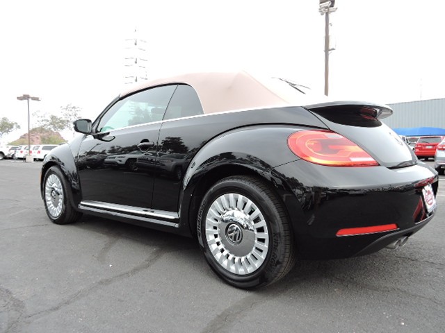 Volkswagen Beetle Black Convertible