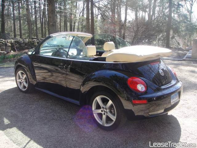 Volkswagen Beetle Black Convertible