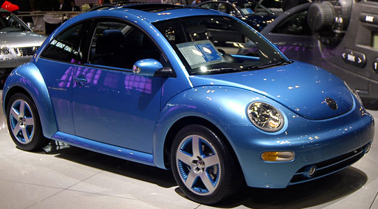 Volkswagen Beetle Blue