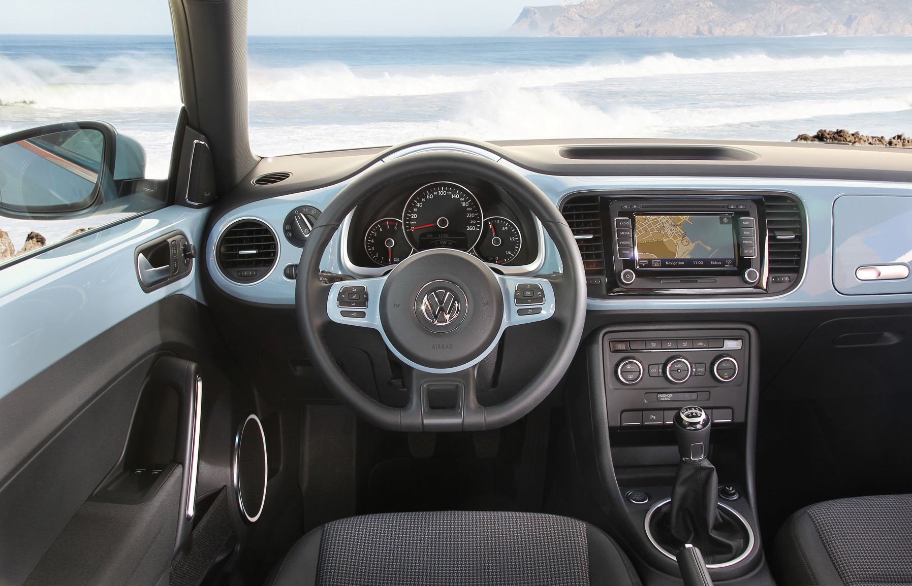 Volkswagen Beetle Blue